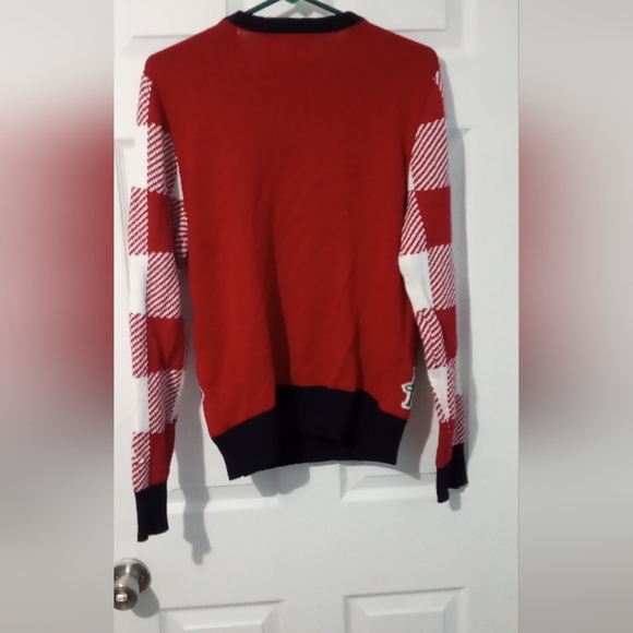 Spencer's Festive Red Santa Crewneck Sweater - Picture 4 of 4